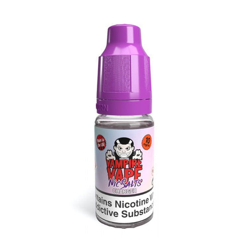 Charger 10ml Nicotine Salt E-Liquid by Vampire Vape Salts - 10mg