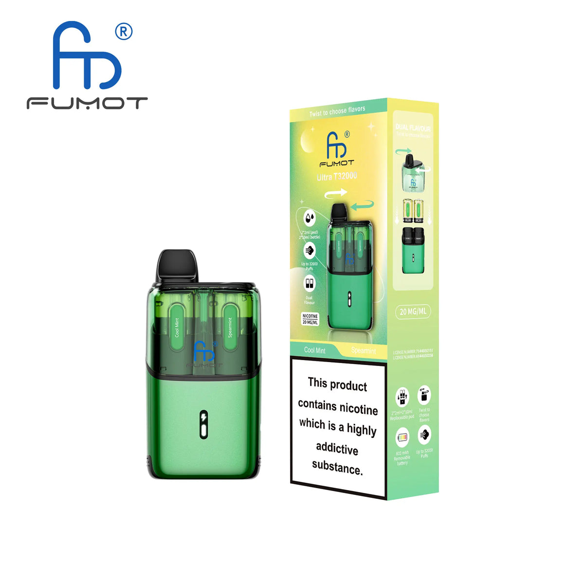 RandM Fumot T32000 Ultra Prefilled Pod Kit