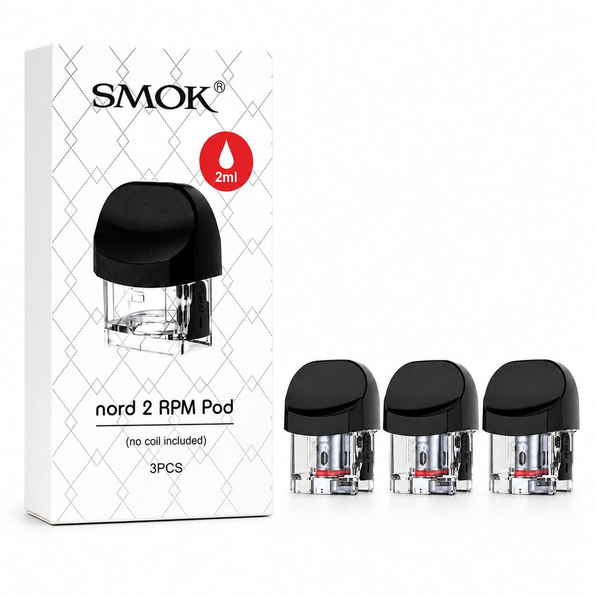 Smok Nord 2 RPM Replacement Pods (Pack of 3) - RPM Pods