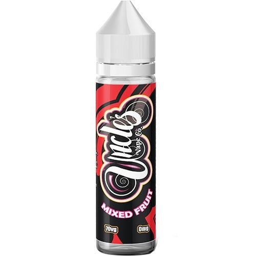Uncle's Vape Co Mixed Fruit 50ml Shortfill E-Liquid
