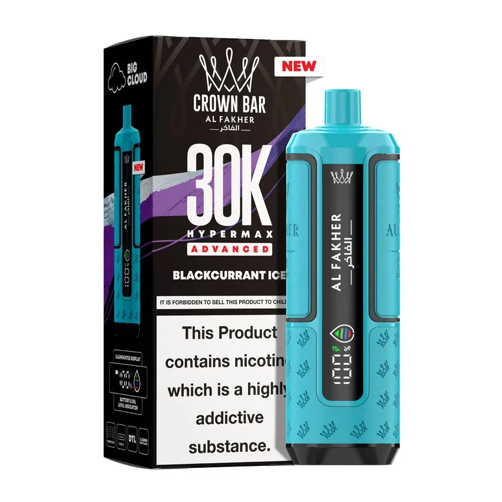 Al Fakher Hypermax 30K Prefilled Pod Kit - Blackcurrant Ice