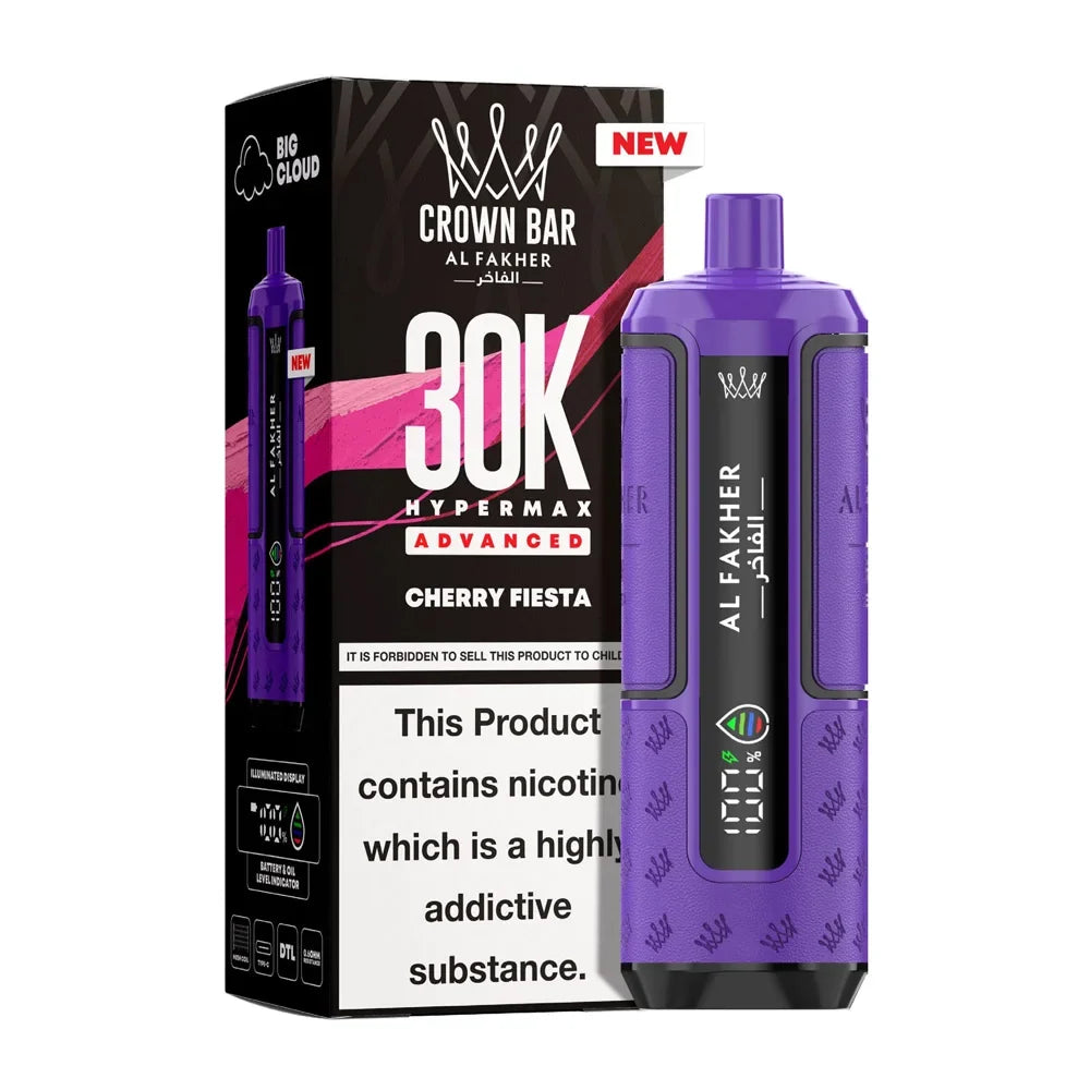 Al Fakher Hypermax 30K Prefilled Pod Kit - Cherry Fiesta