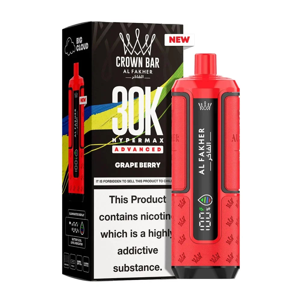 Al Fakher Hypermax 30K Prefilled Pod Kit - Grape Berry