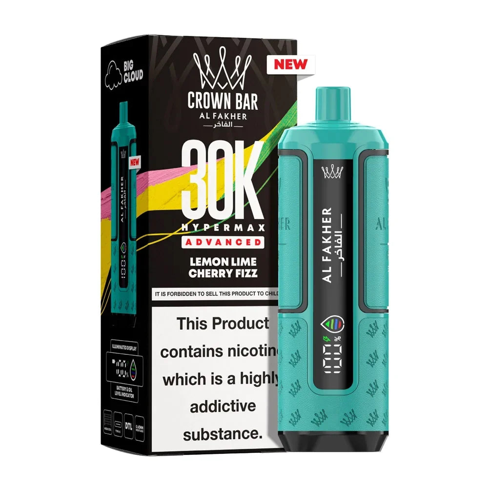 Al Fakher Hypermax 30K Prefilled Pod Kit - Lemon Lime Cherry Fizz