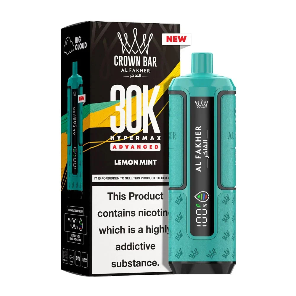 Al Fakher Hypermax 30K Prefilled Pod Kit - Lemon Mint