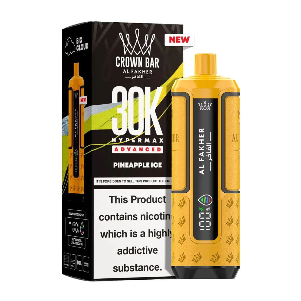 Al Fakher Hypermax 30K Prefilled Pod Kit - Pineapple Ice