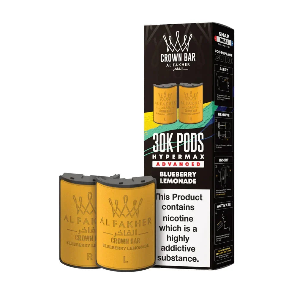 Al Fakher 30K Hypermax Prefilled Pods - Blueberry Lemonade