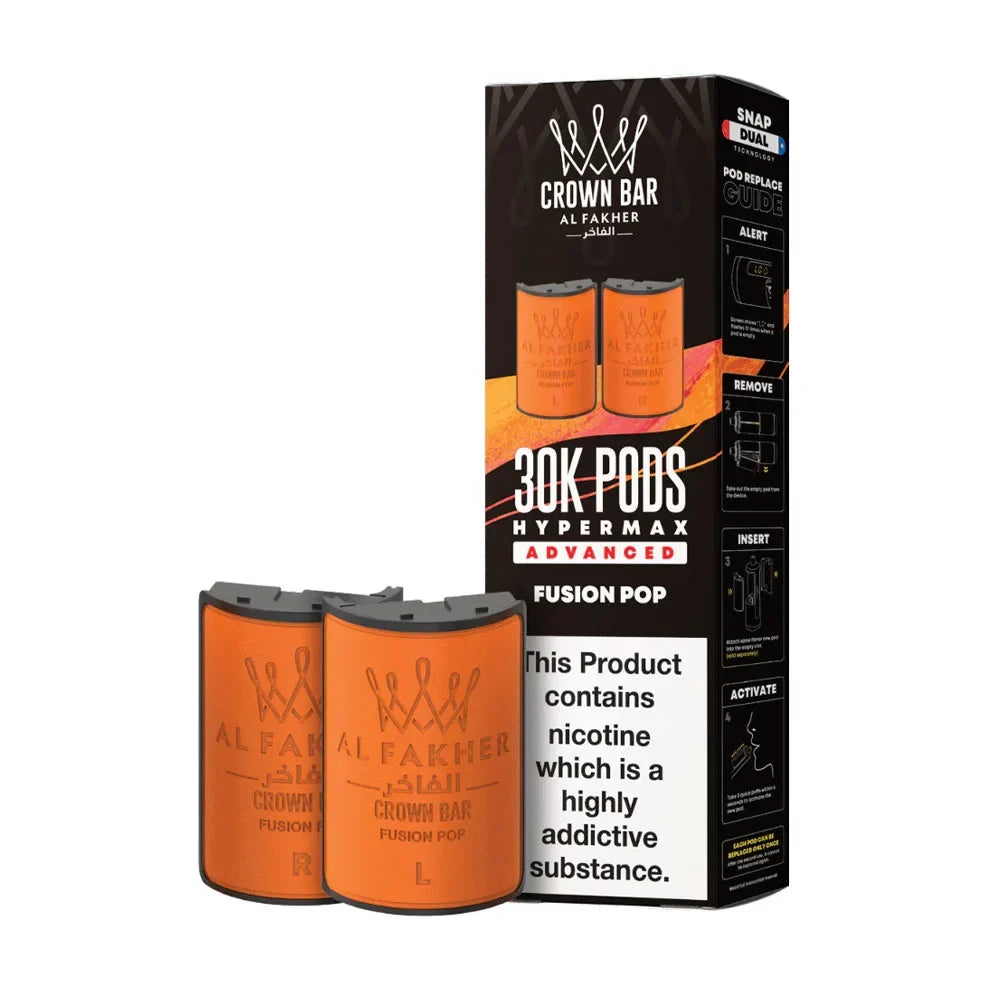 Al Fakher 30K Hypermax Prefilled Pods - Fusion Pop