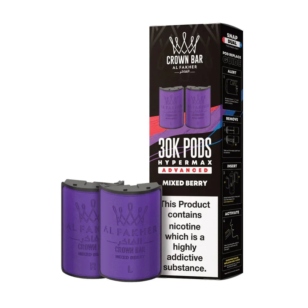 Al Fakher 30K Hypermax Prefilled Pods - Mixed Berry