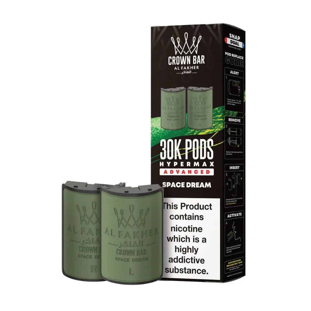 Al Fakher 30K Hypermax Prefilled Pods - Space Dream