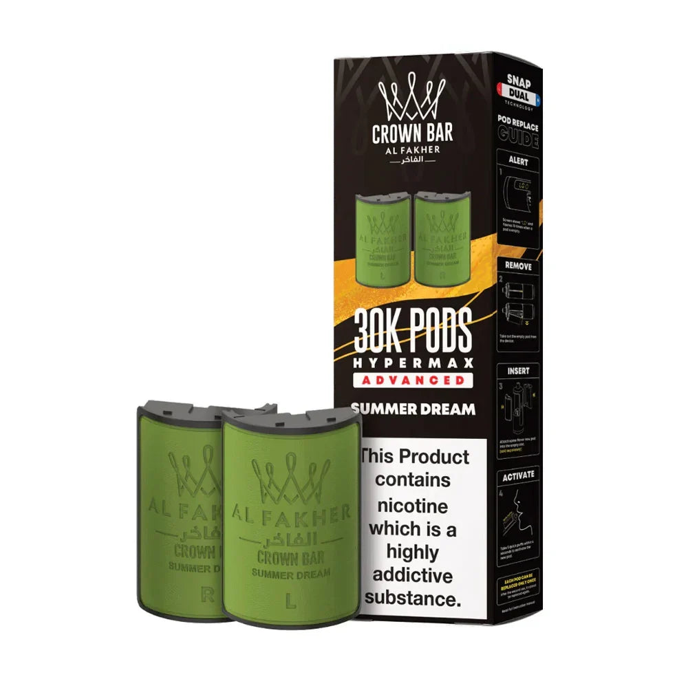 Al Fakher 30K Hypermax Prefilled Pods - Summer Dream