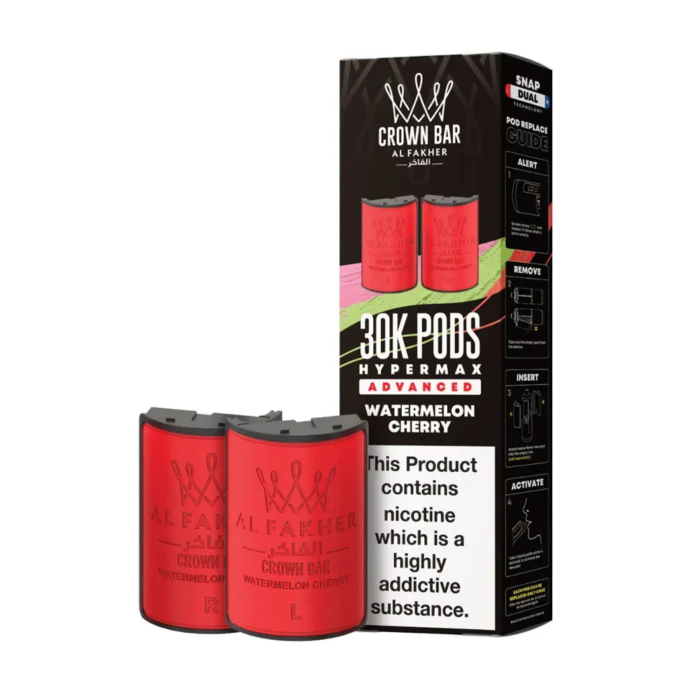 Al Fakher 30K Hypermax Prefilled Pods - Watermelon Cherry