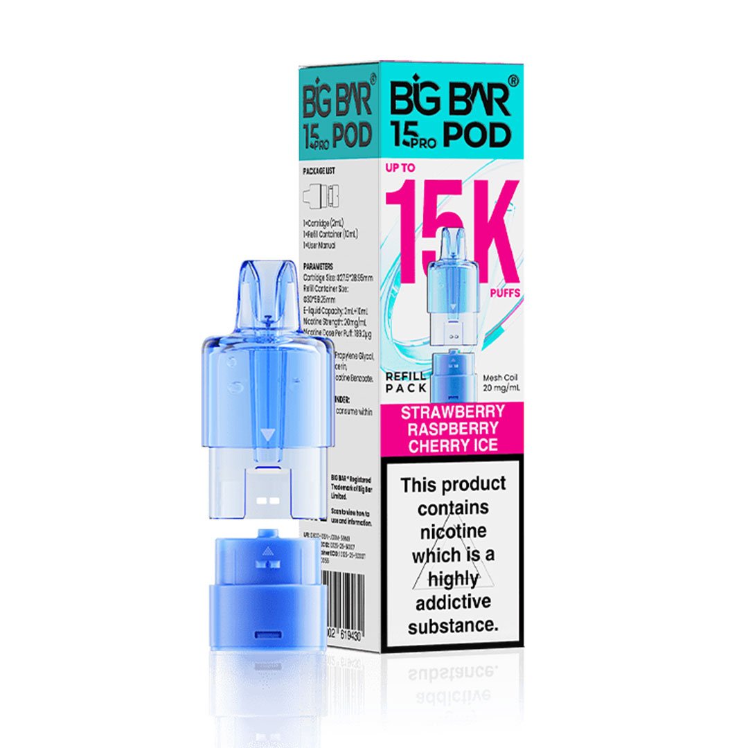 Big Bar Pro 15K Prefilled Pods