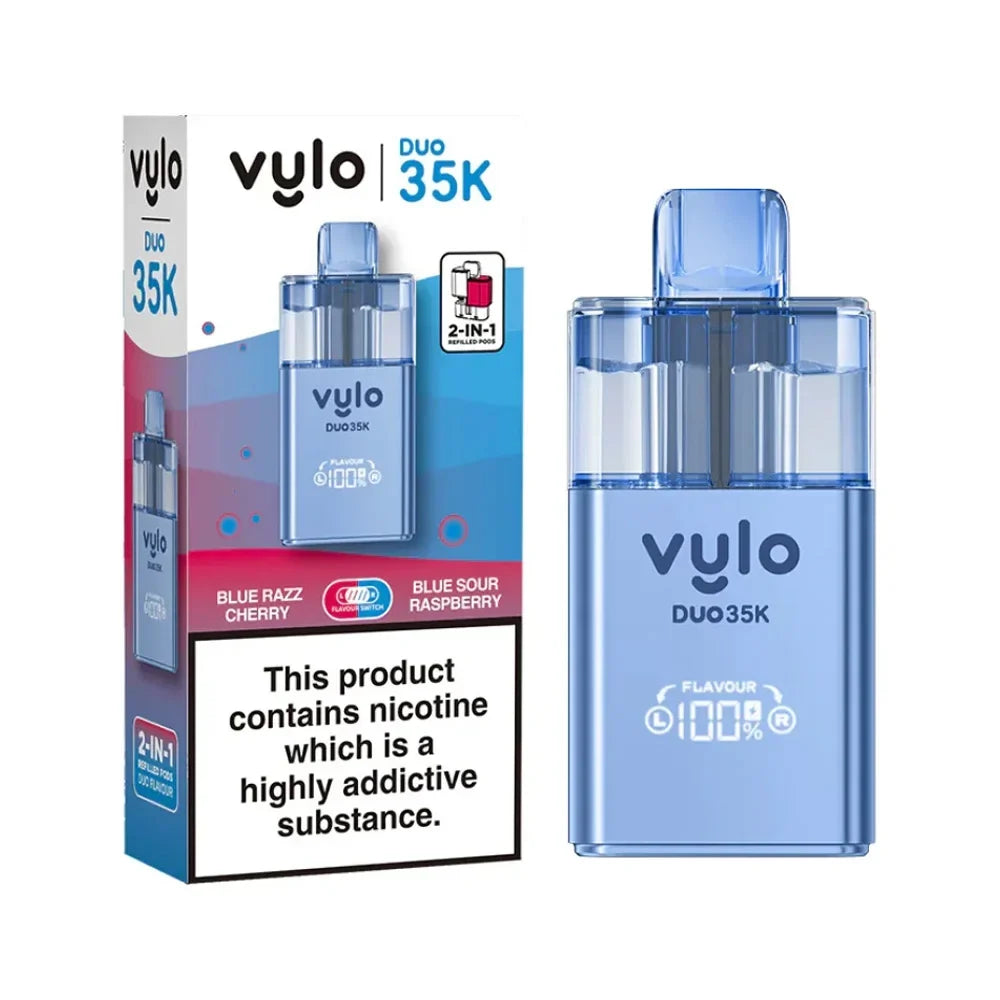 VYLO Duo 35K 2-in-1 Pod Vape Kit - Blue Razz Cherry / Blue Sour Raspberry