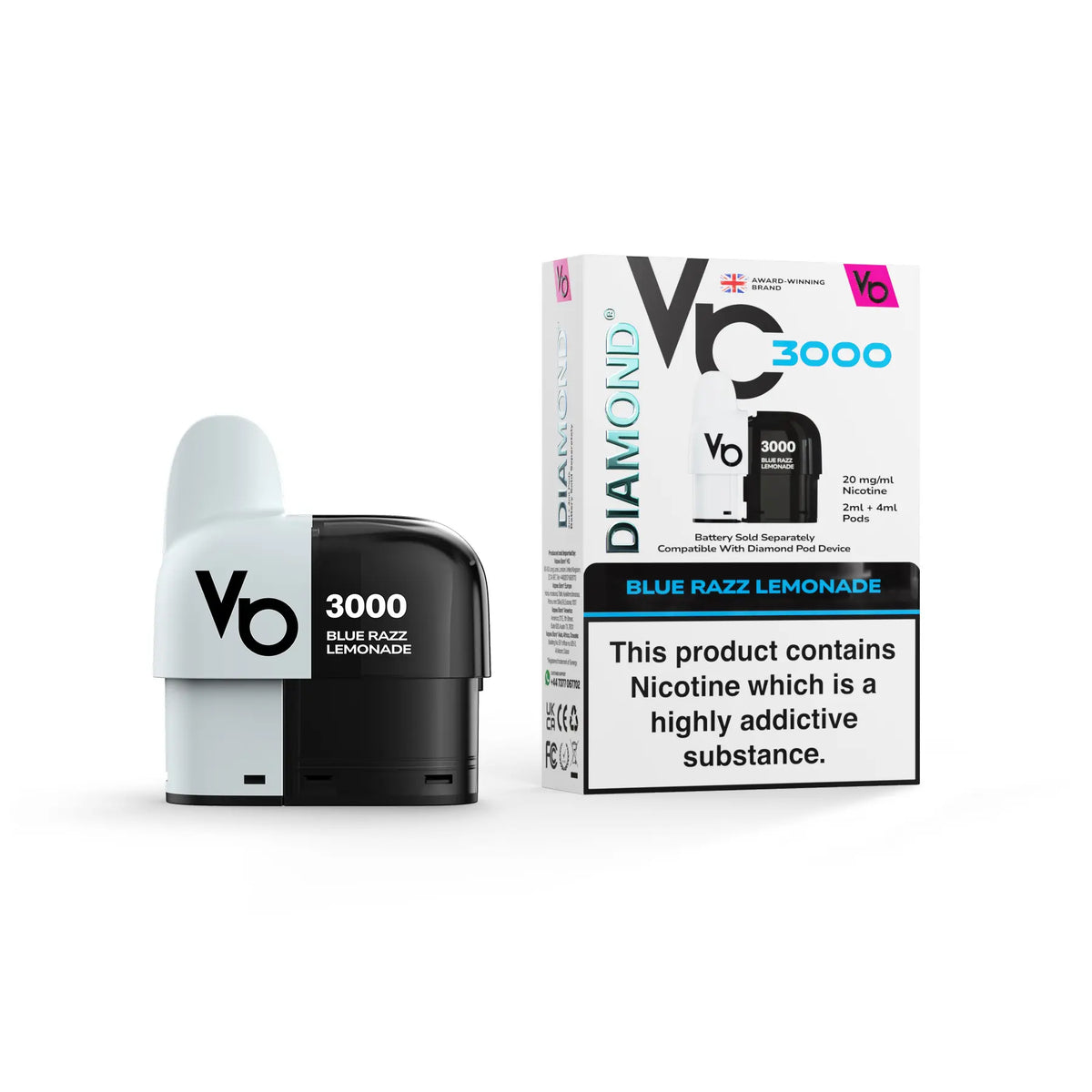 Vapes Bar Diamond 3000 Refill Pods