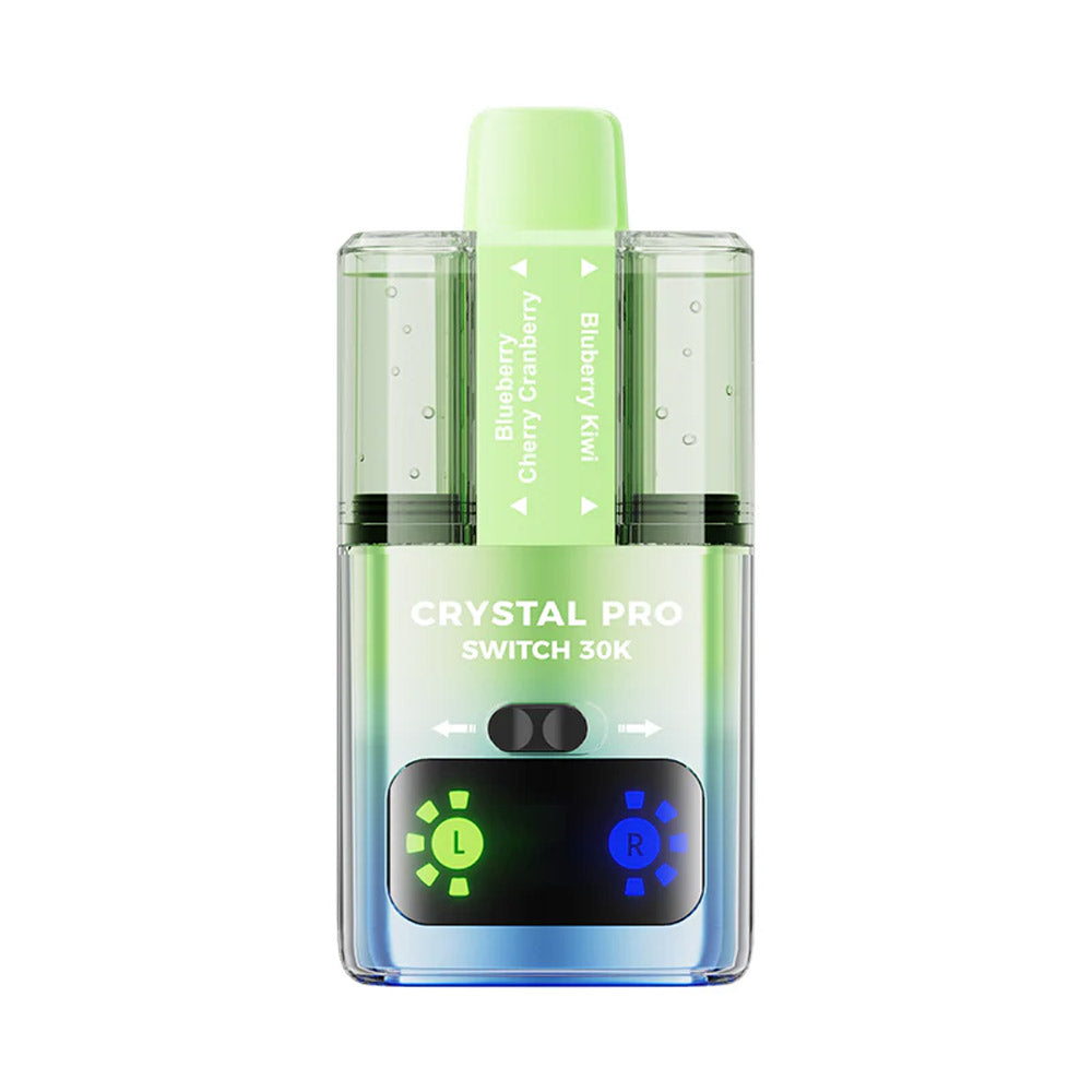 Crystal Pro Switch 30K Puff Disposable Vape - Blueberry Cherry Cranberry / Blueberry Kiwi