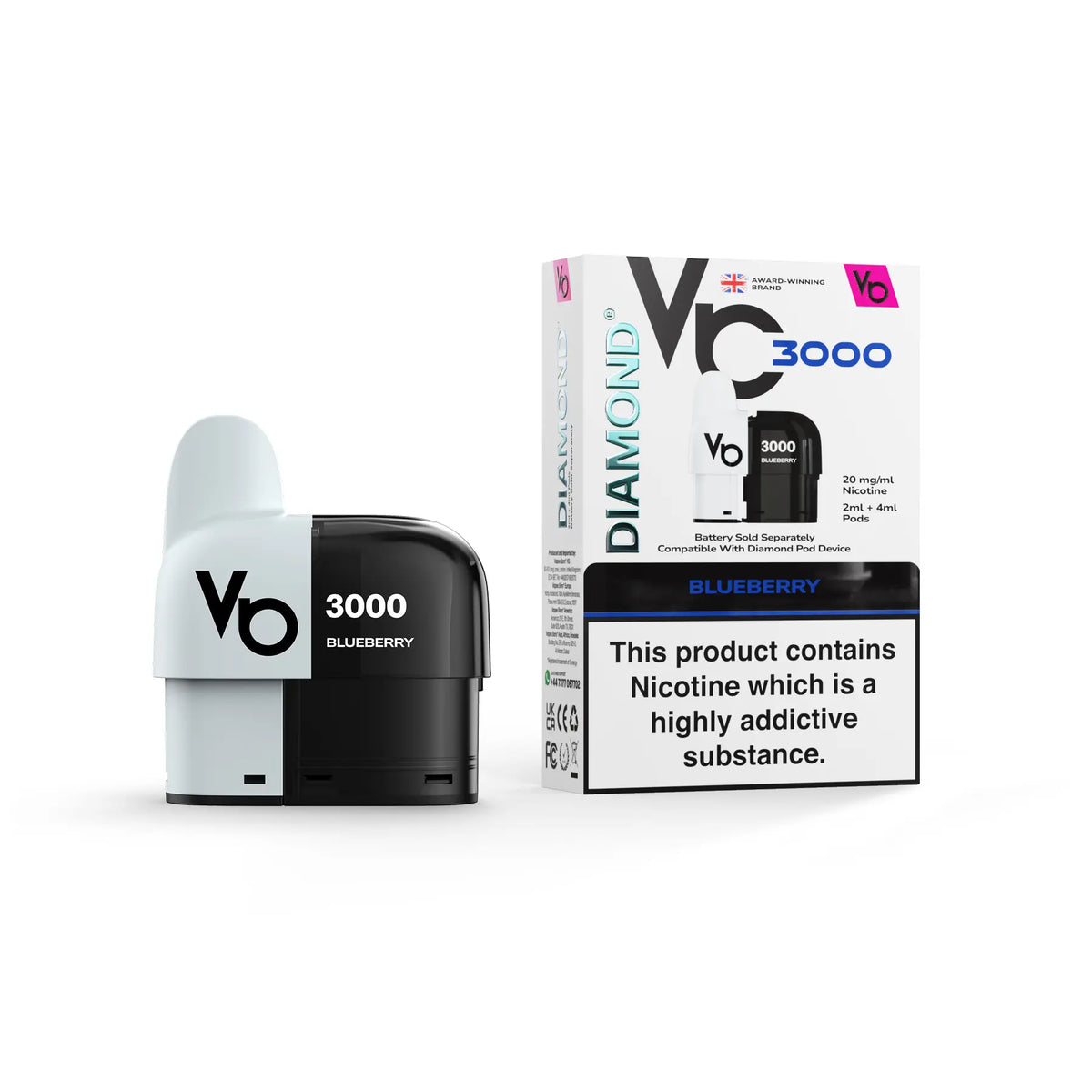 Vapes Bar Diamond 3000 Refill Pods