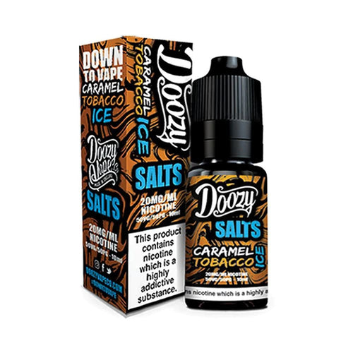 Caramel Tobacco Ice 10ml Nicotine Salt E-Liquid by Doozy Vape Co - 10mg