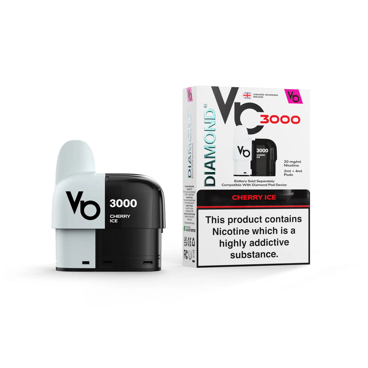 Vapes Bar Diamond 3000 Refill Pods