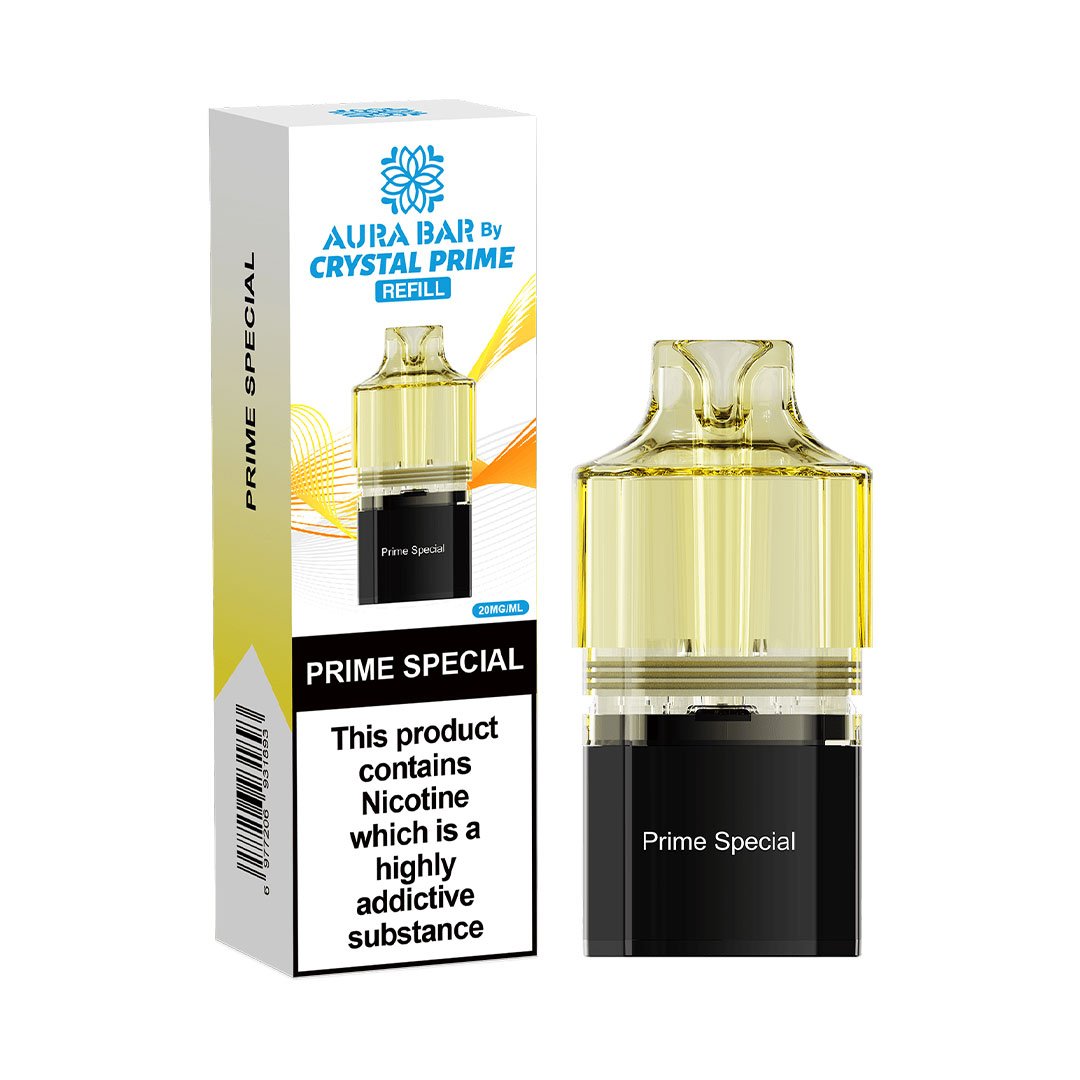 Crystal Prime Aura Bar 10K Prefilled Pods - Prime Special