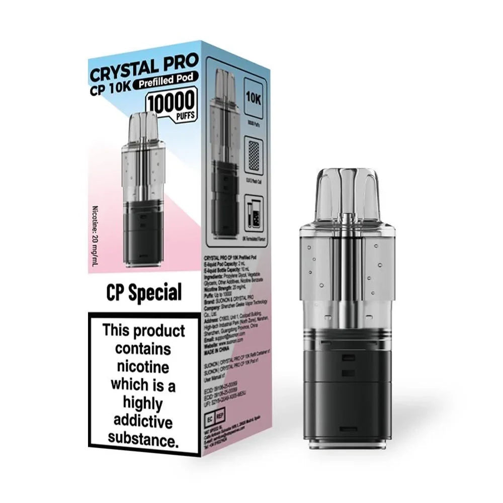 Crystal Pro CP 10K Prefilled Pods - CP Special