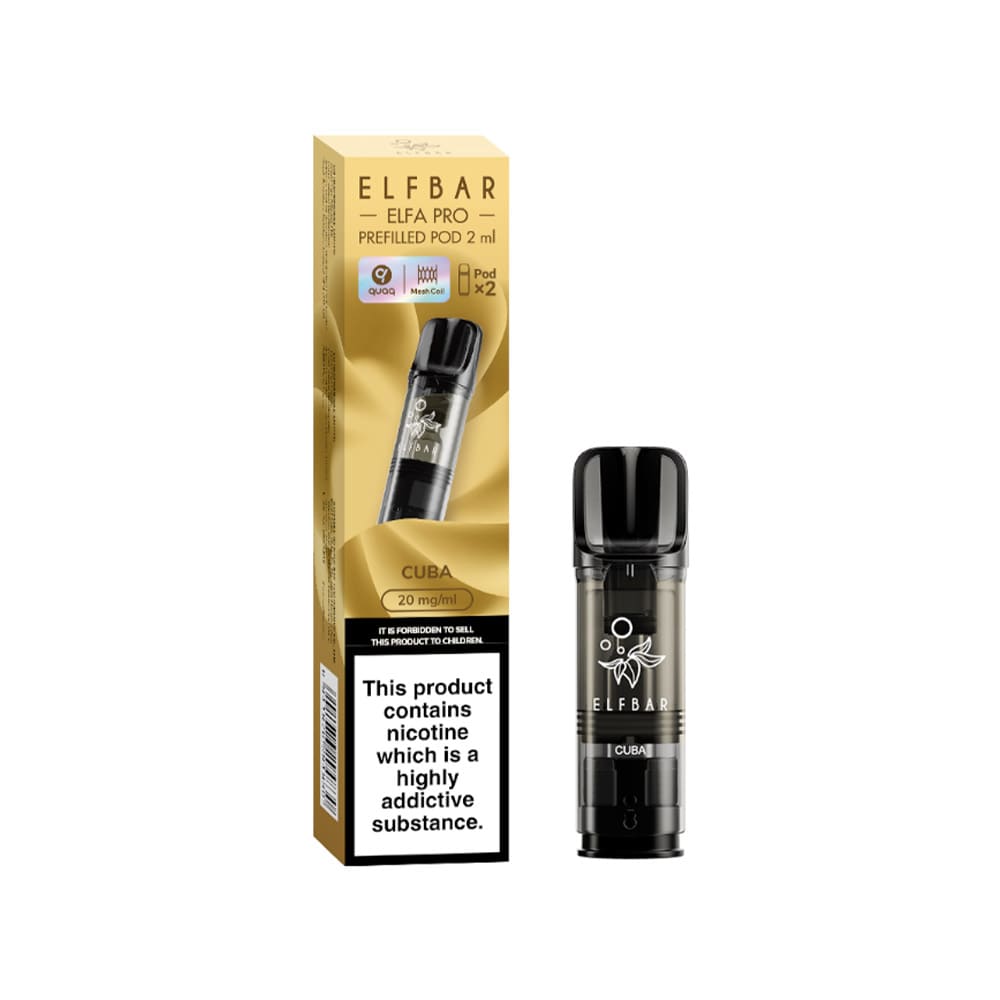 Elf Bar Elfa Pro Pre-Filled Replacement Pod (Pack Of 2)
