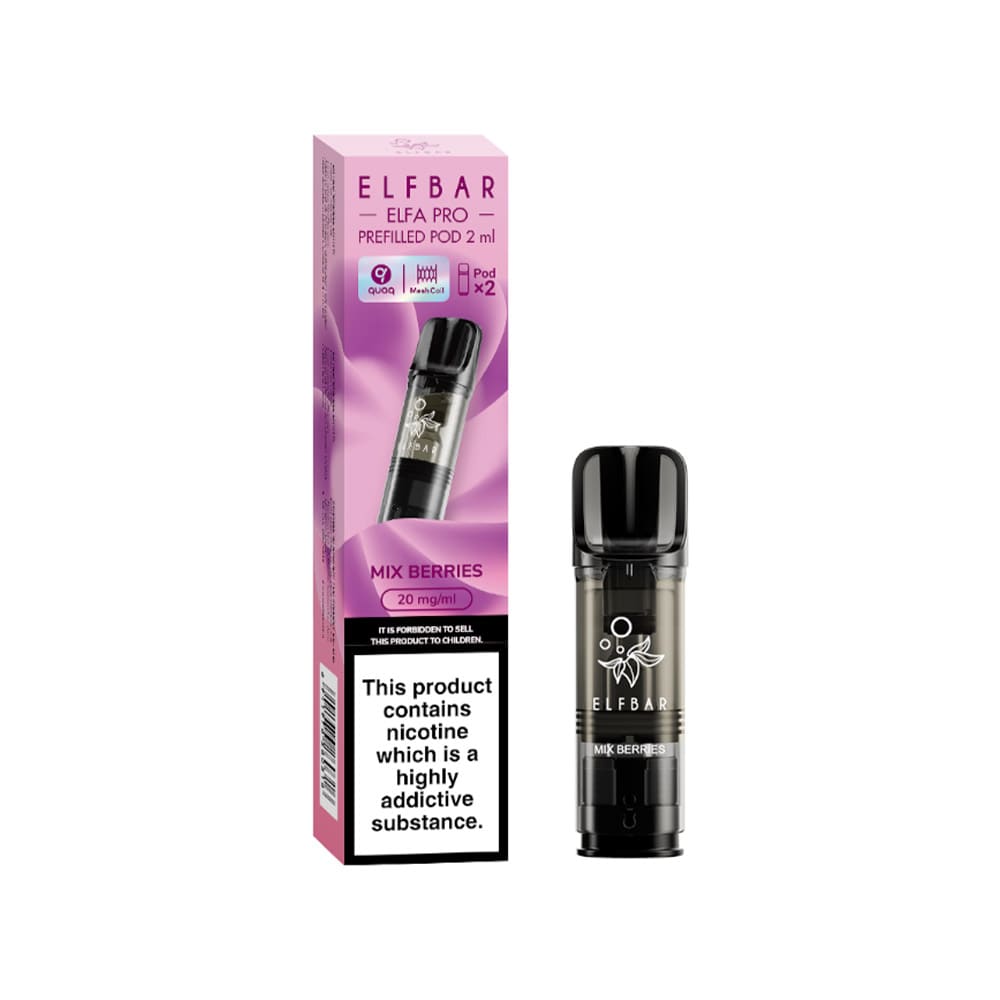 Elf Bar Elfa Pro Pre-Filled Replacement Pod (Pack Of 2)