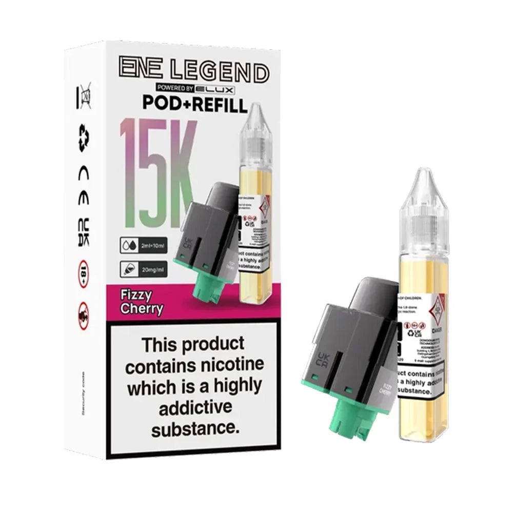 Elux ENE Legend 15K Prefilled Pods - Fizzy Cherry