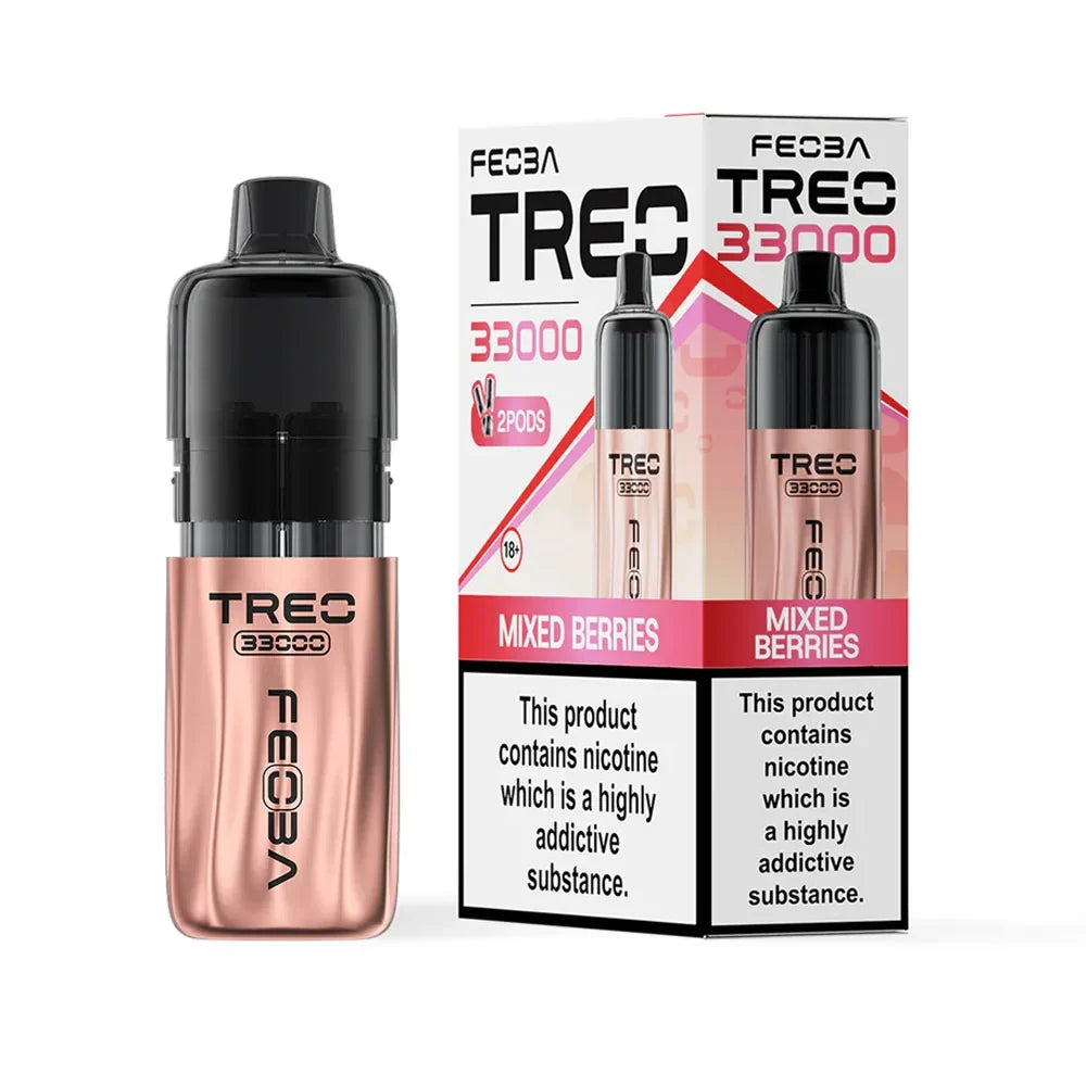 Feoba TREO 33K Prefilled Pod Kit - Mixed Berries