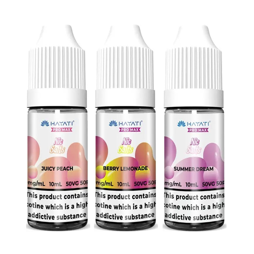 Hayati Pro Max Black Mint 10ml Nic Salt E Liquid
