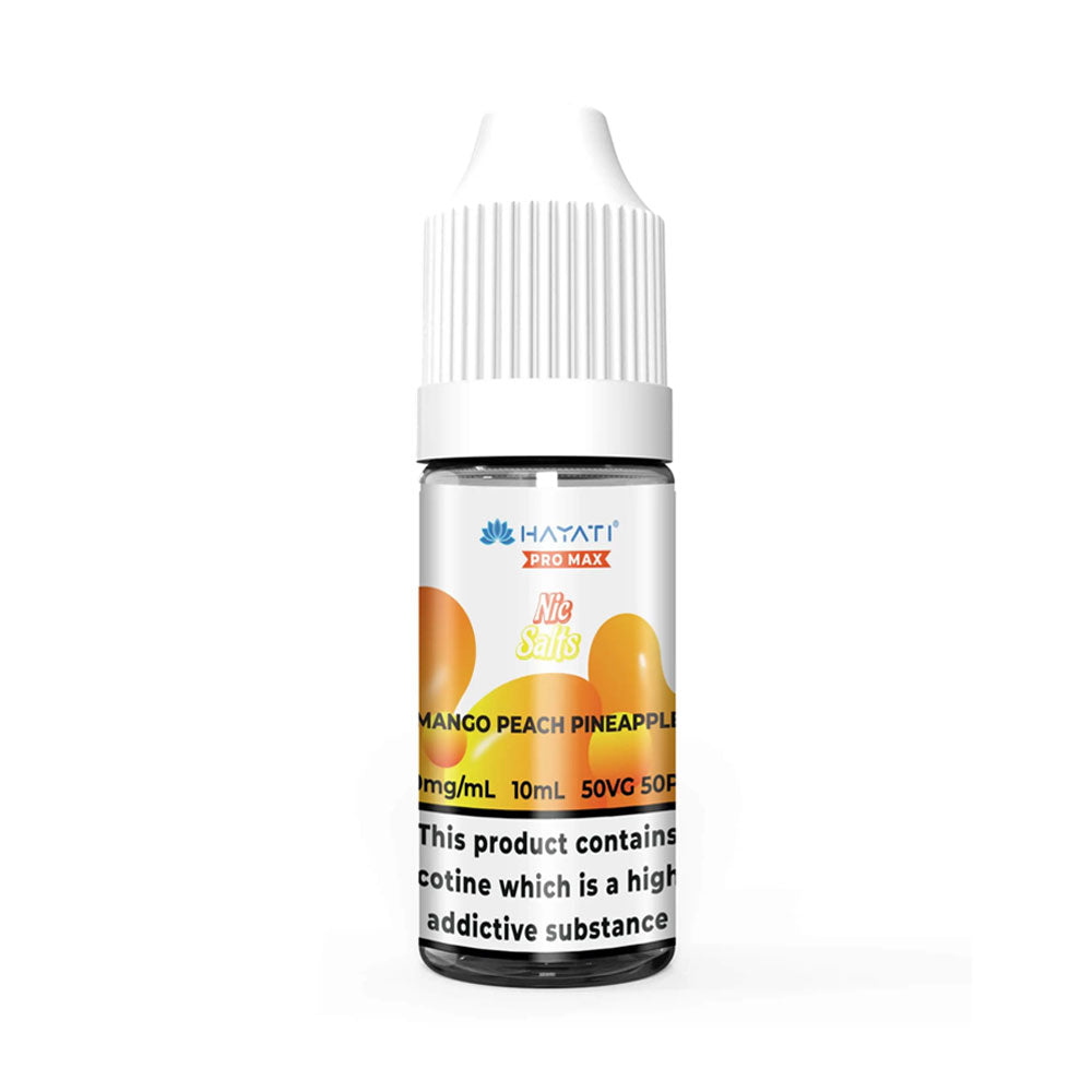 Hayati Pro Max Mango Peach Pineapple 10ml Nic Salt E Liquid