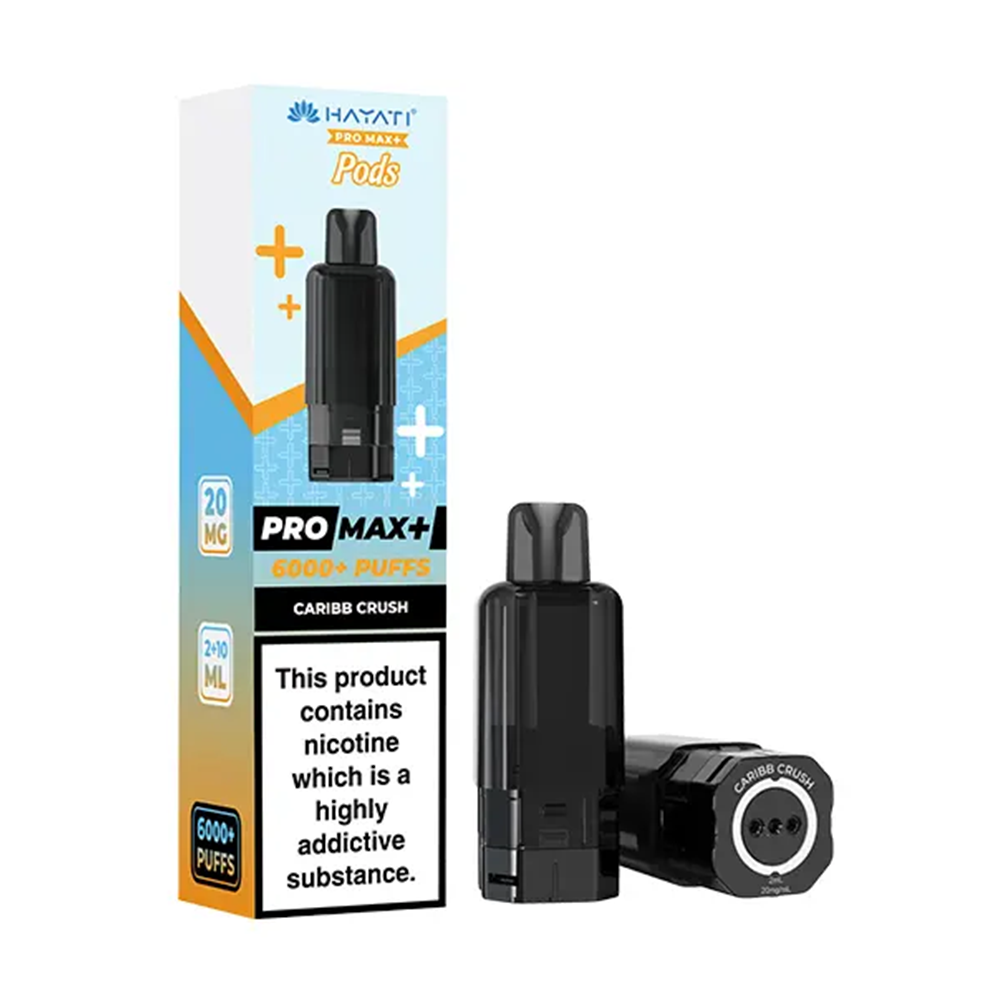 Hayati Pro Max Plus 6K Prefilled Pods - Caribbean Crush - Caribbean Crush Flavor Pods