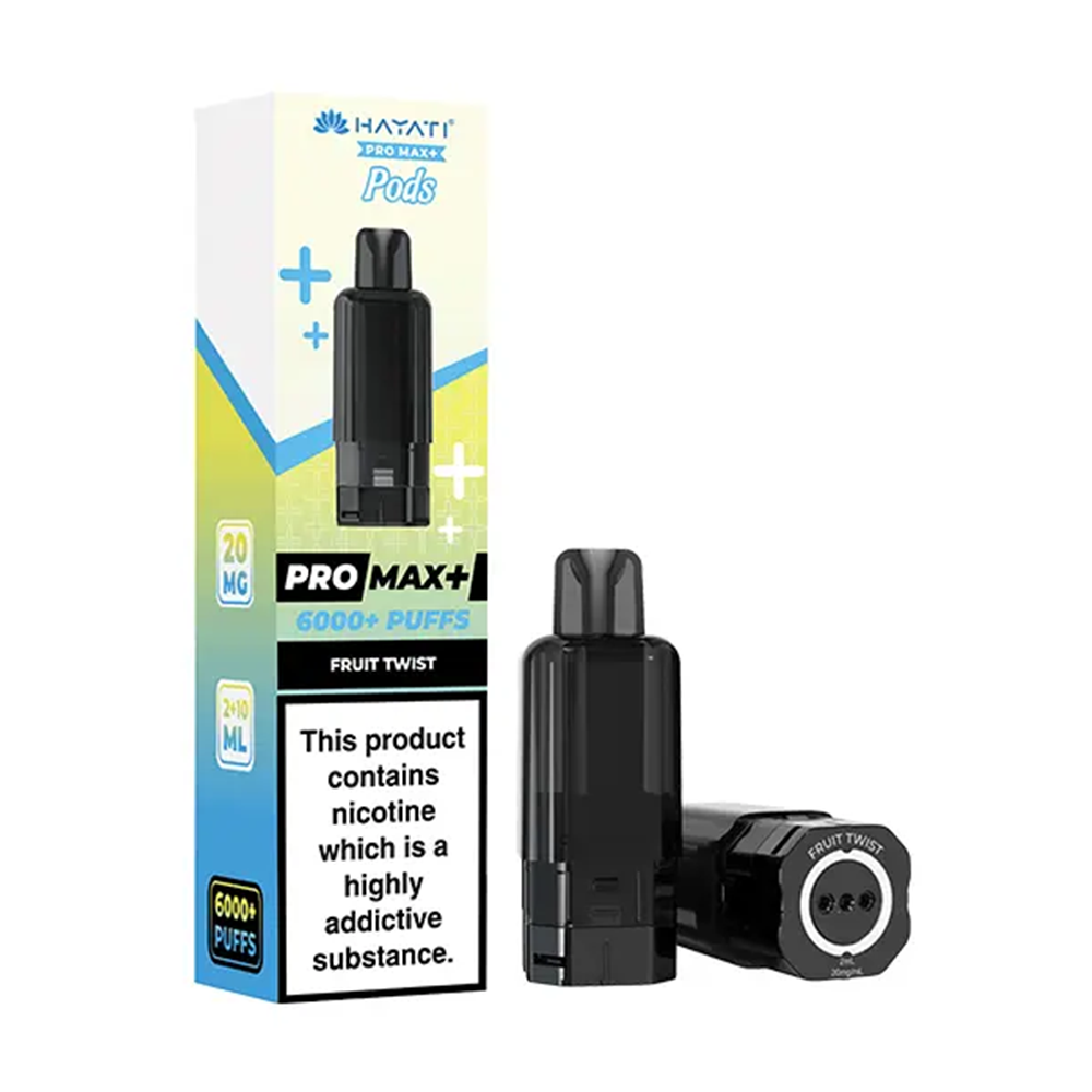 Hayati Pro Max Plus 6K Prefilled Pods - Fruit Twist - Fruit Twist Flavor Pods