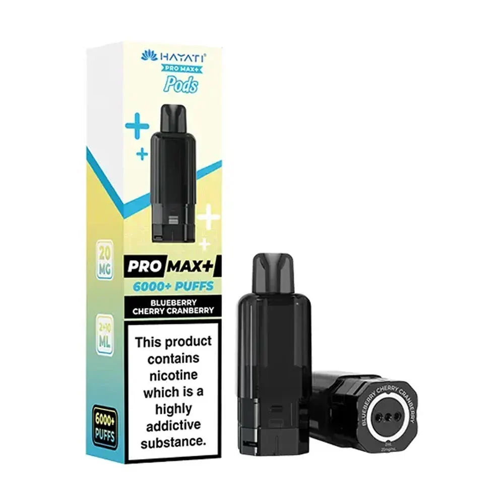 Hayati Pro Max Plus 6K Prefilled Pods - Blueberry Cherry Cranberry - Blueberry Cherry Cranberry Flavor Pods