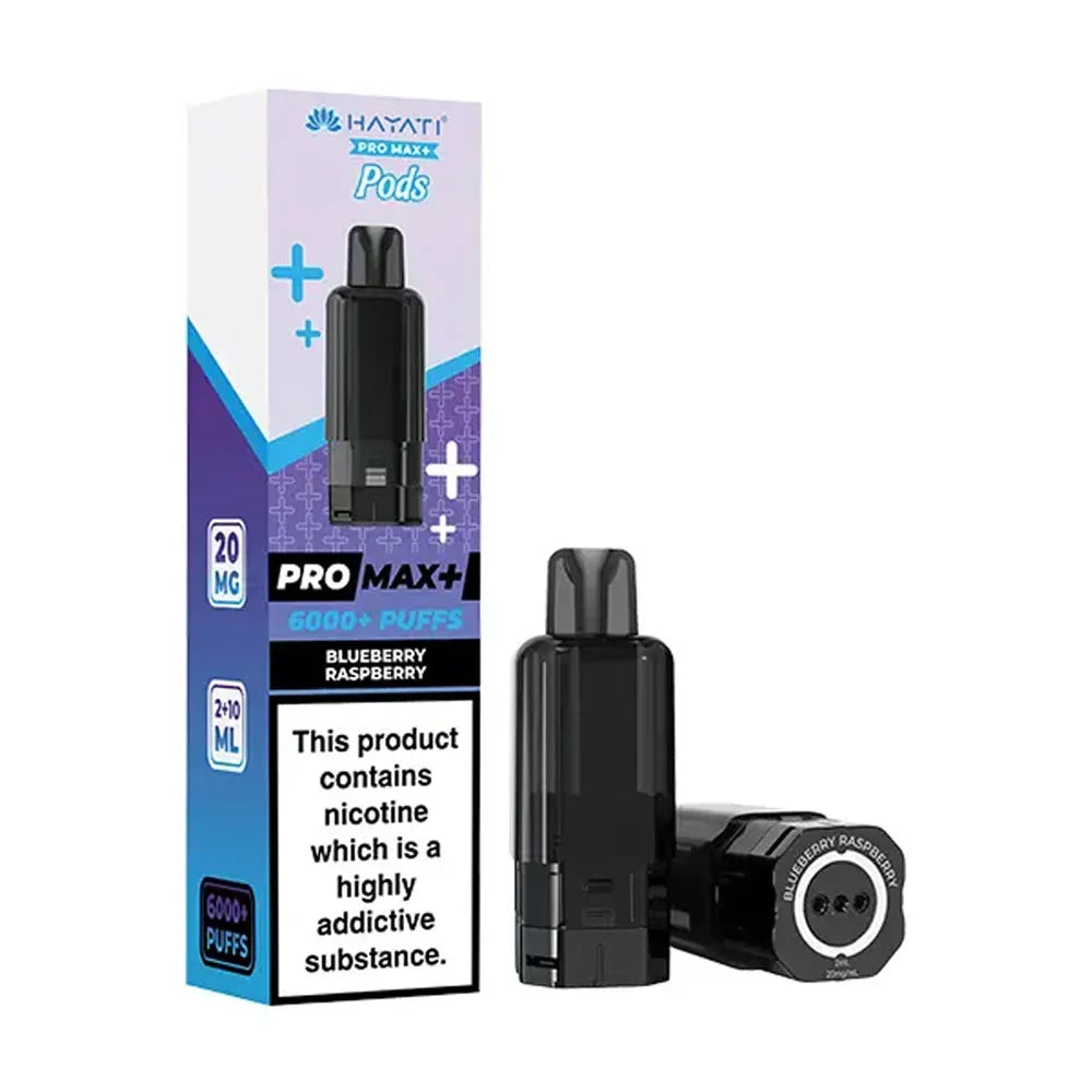 Hayati Pro Max Plus 6K Prefilled Pods - Blueberry Raspberry