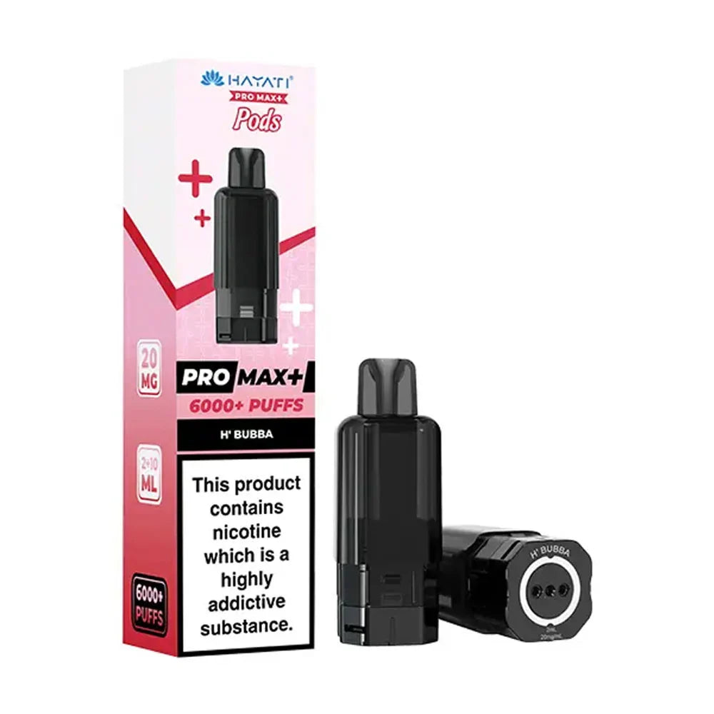Hayati Pro Max Plus 6K Prefilled Pods - Hubba Bubba - Hubba Bubba Flavor Pods