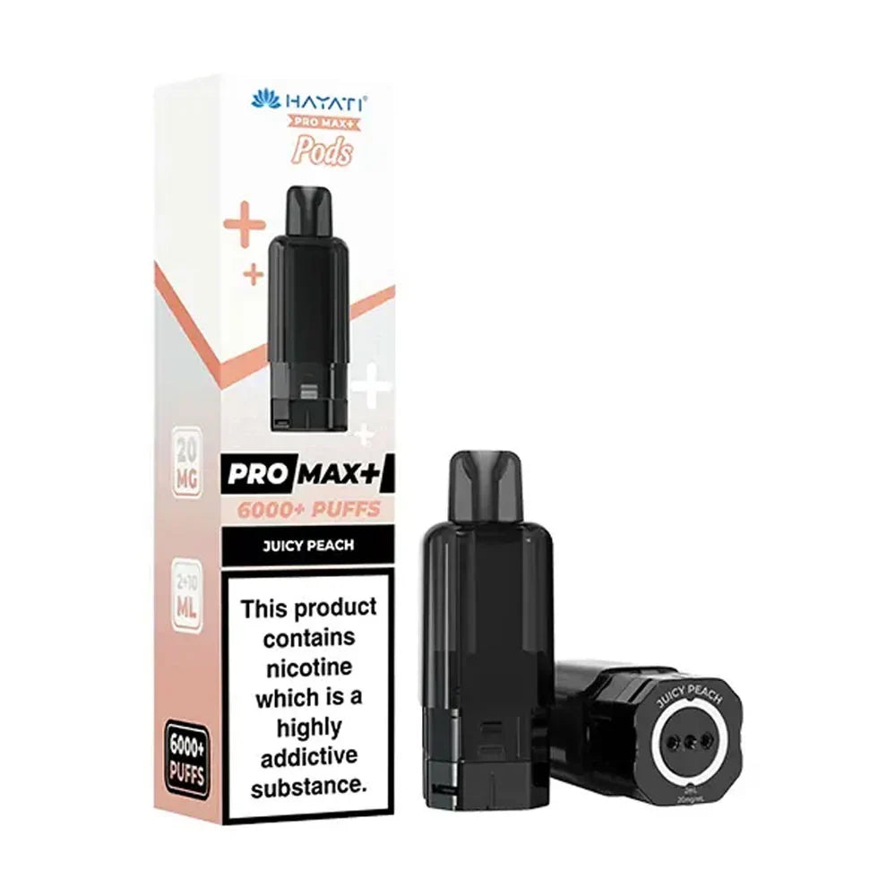 Hayati Pro Max Plus 6K Prefilled Pods - Juicy Peach - Juicy Peach Flavor Pods