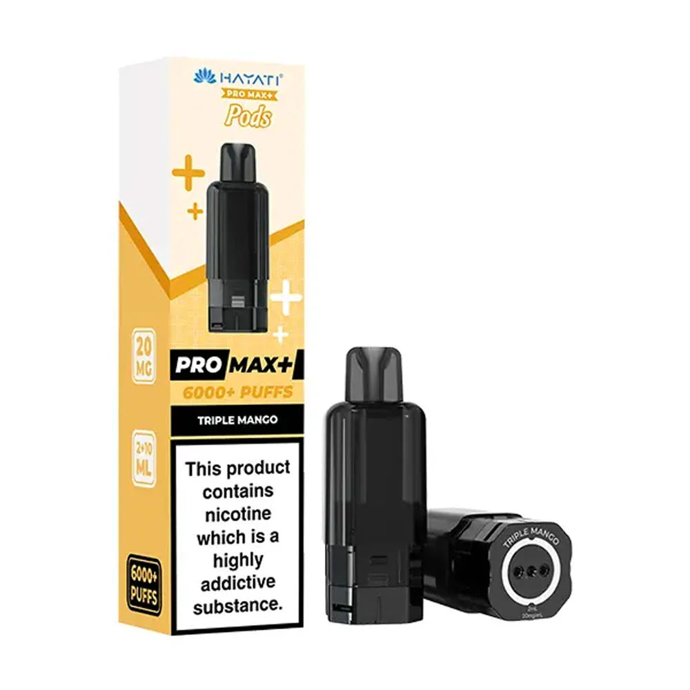 Hayati Pro Max Plus 6K Prefilled Pods - Triple Mango