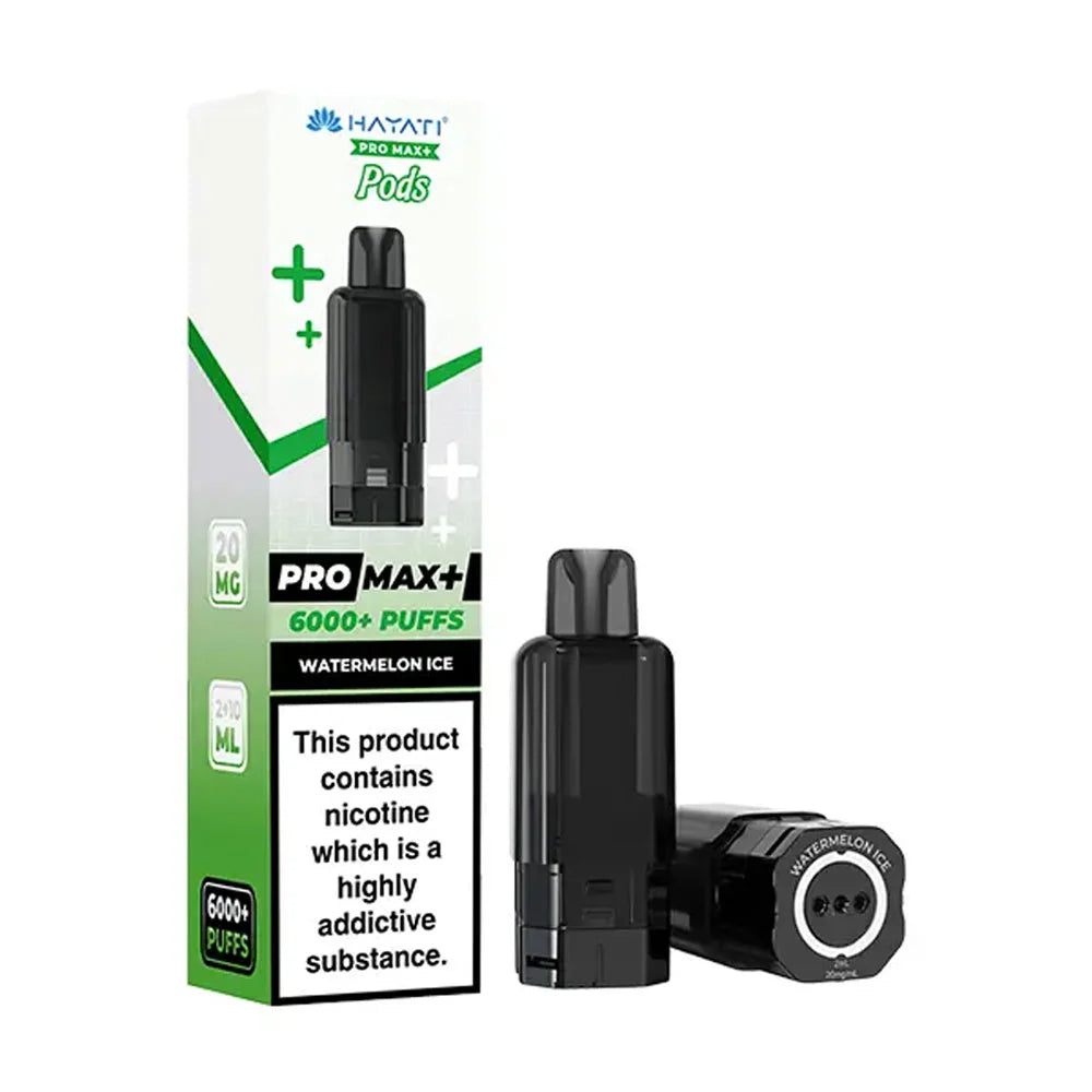 Hayati Pro Max Plus 6K Prefilled Pods - Watermelon Ice - Watermelon Ice Flavor Pods