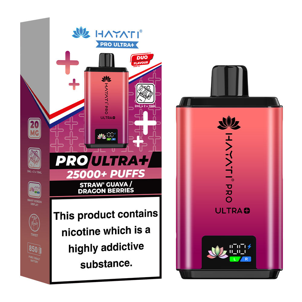 Hayati Pro Ultra Plus Prefilled Pod Kit Straw' Guava / Dragon Berries
