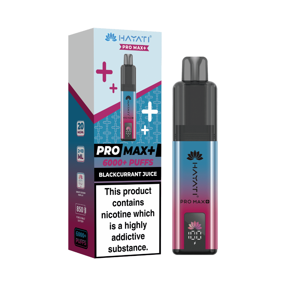 Hayati Pro Max Plus 6000 Prefilled Pod Kit - Blackcurrant Juice Flavour