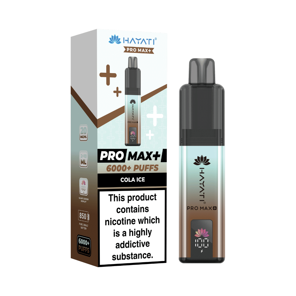 Hayati Pro Max Plus 6000 Prefilled Pod Kit - Cola Ice Flavour