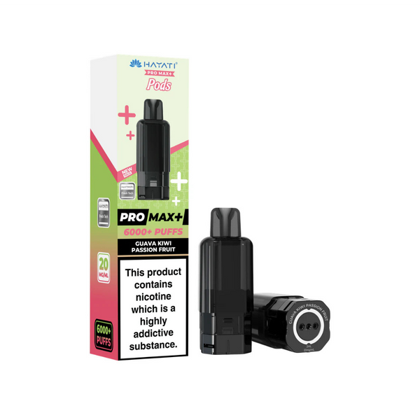 Hayati Pro Max Plus 6K Prefilled Pods - Guava Kiwi Passion Fruit - Guava Kiwi Passion Fruit Flavor Pods