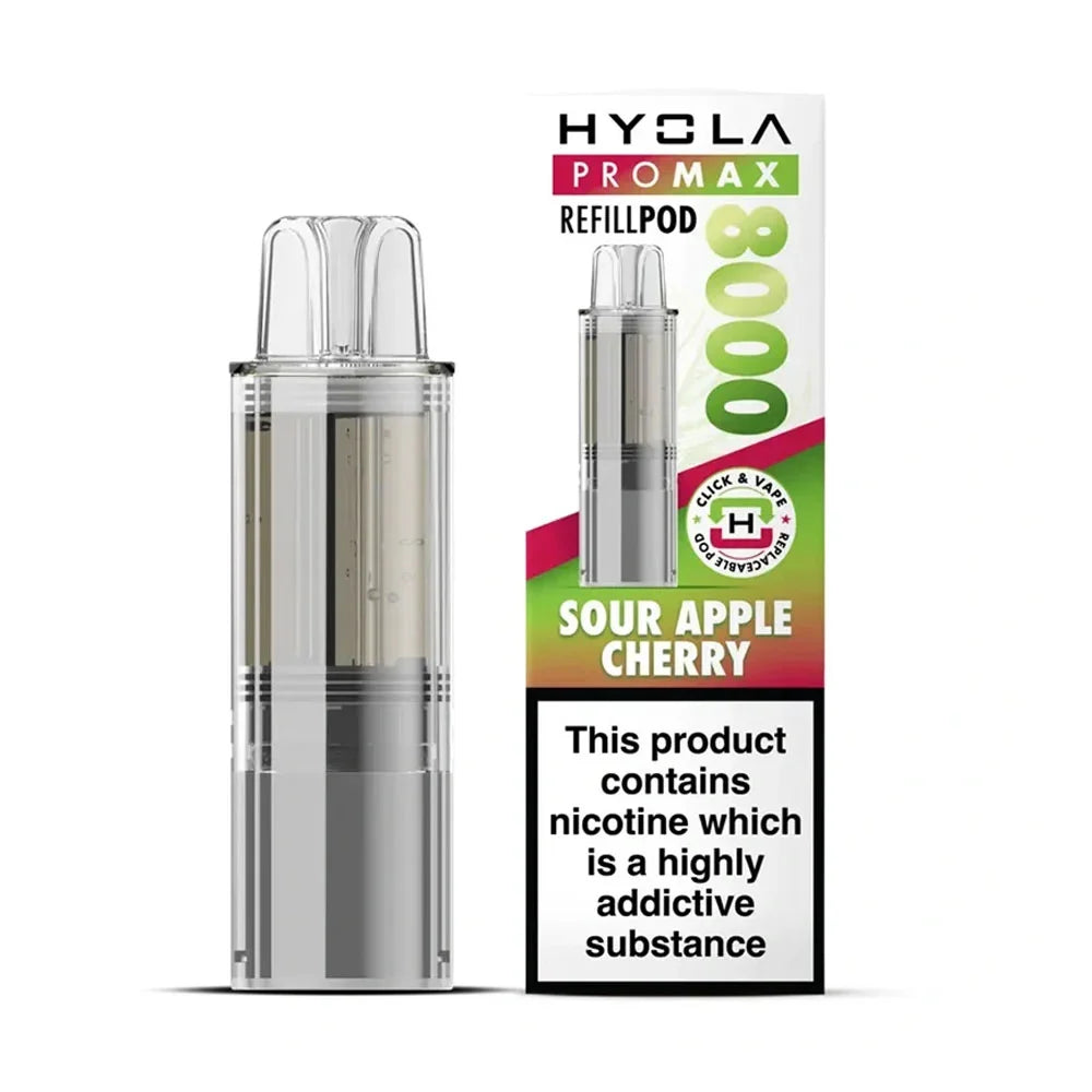 Hyola Pro Max 8K Prefilled Pods - Sour Apple Cherry