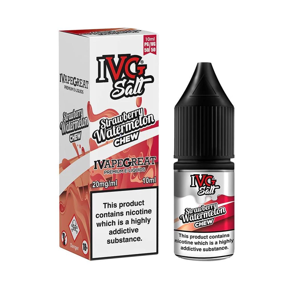 IVG 10ml Nicsalt E Liquid Strawberry Watermelon Chew