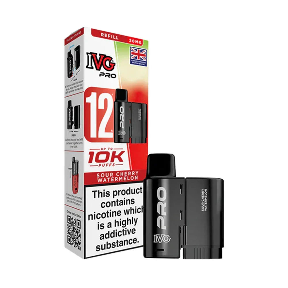 IVG Pro 12 Prefilled Pod - Sour Cherry Watermelon