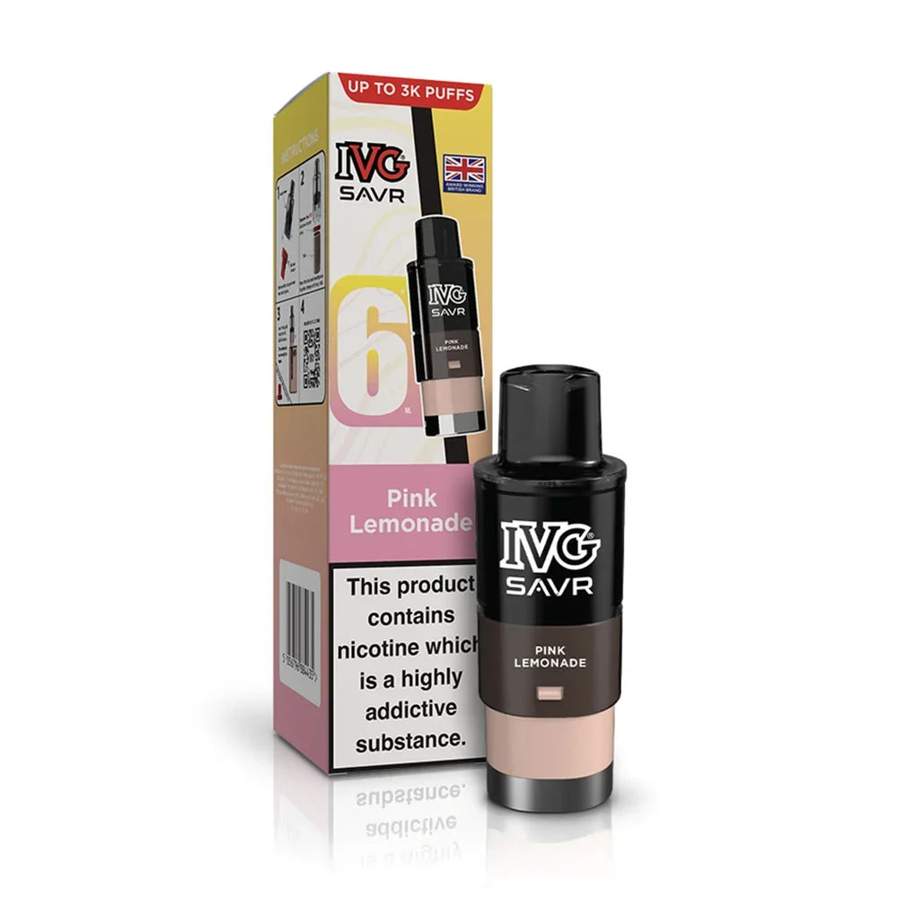 IVG SAVR Prefilled Pods - Pink Lemonade