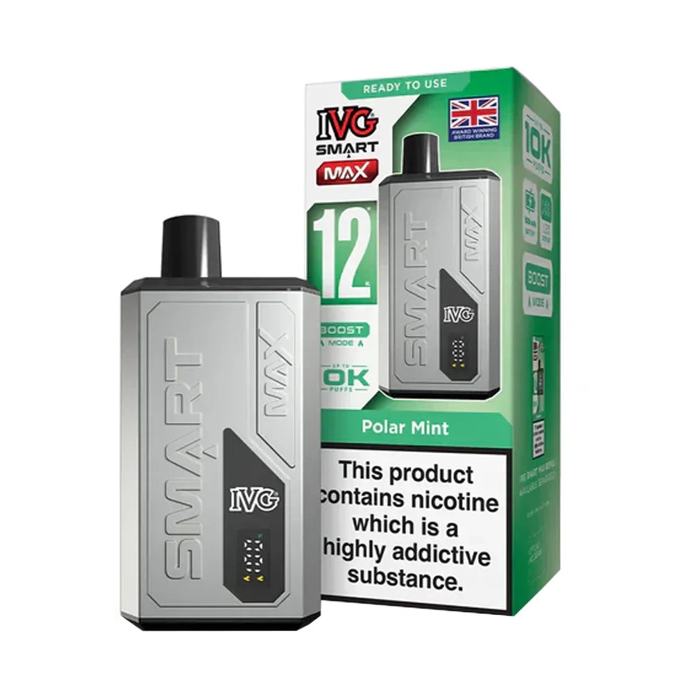 IVG Smart Max 10K Puffs Disposable Vape - Polar Mint