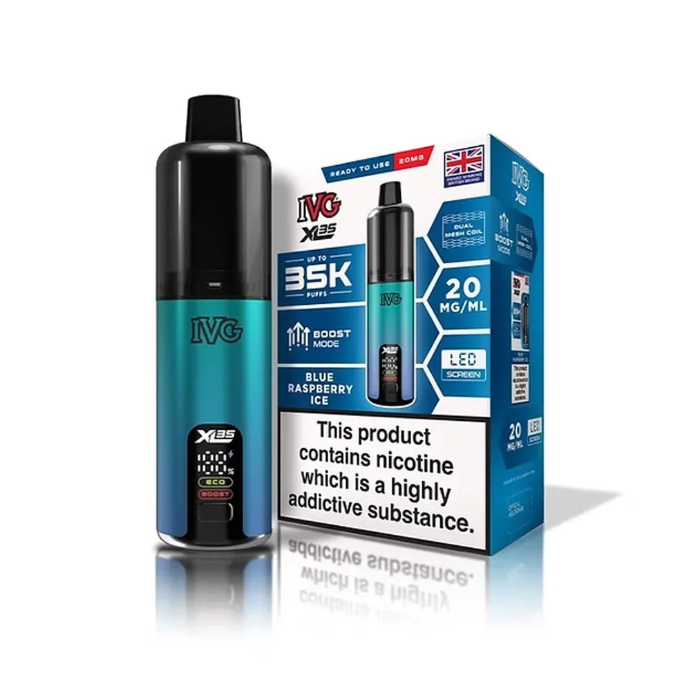 IVG XL 35K Prefilled Pod Kit - Blue Raspberry Ice