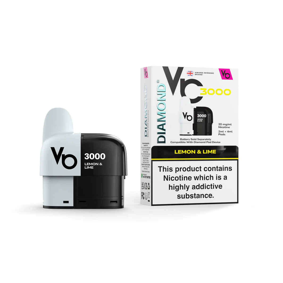 Vapes Bar Diamond 3000 Refill Pods